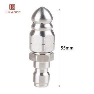 Đầu vòi phun cống rửa áp lực cao, vòi phun vòi thoát nước, dễ lắp đặt, kết nối nhanh 5000 PSI cho cống thoát nước