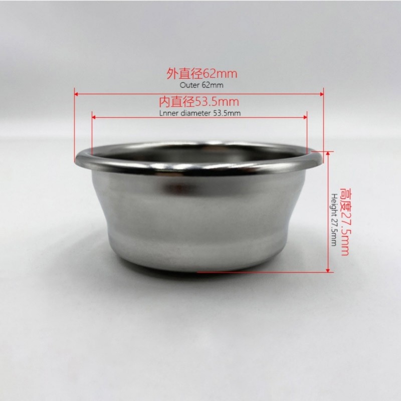 SHI Giỏ lọc cà phê 54mm Espresso Powder Bowl Phụ kiện mài cà phê