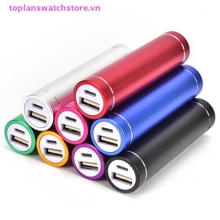 Toplanswatchstore 2600mAh Di Động Bên Ngoài Hộp USB Sạc Pin Cho Điện Thoại Di Động VN