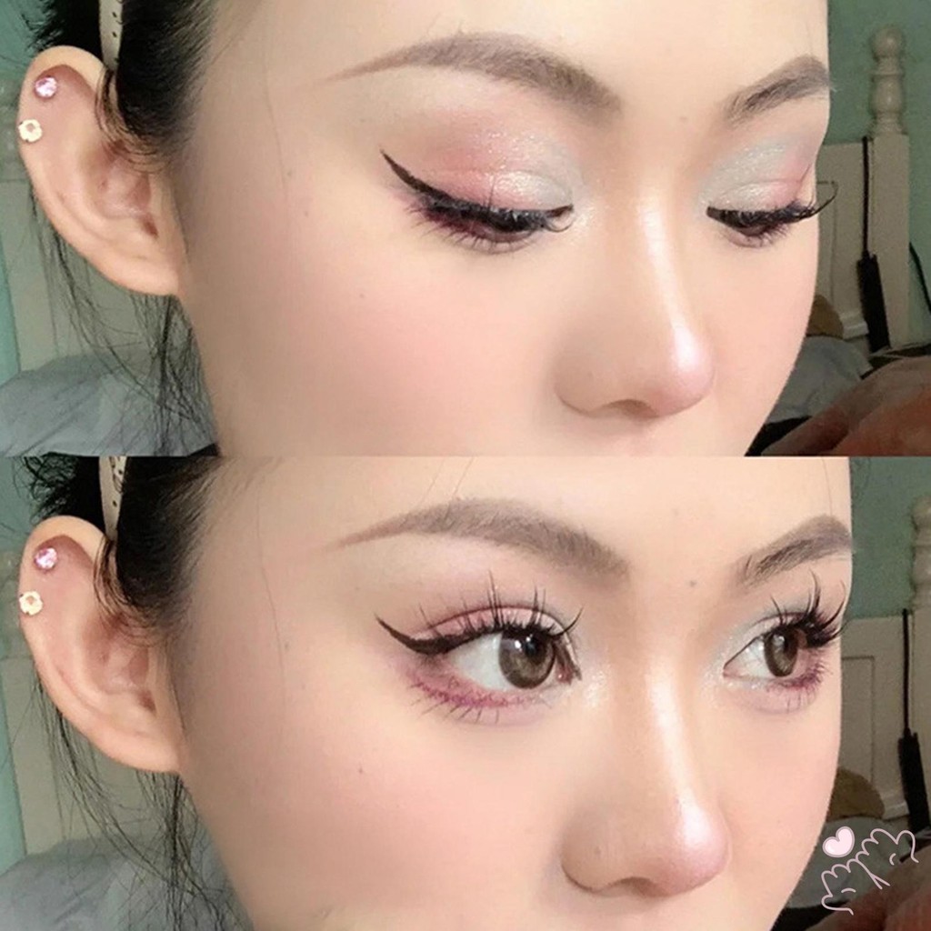 5 Cặp Dải Wispy Giả Mi C Curl DIY Anime Full Strip Mi