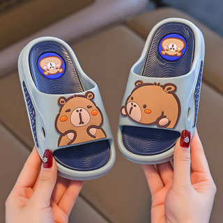 Dép trẻ em Capybara dễ thương - Dép nhựa EVA chống trượt, thoáng khí, đế mềm mùa hè