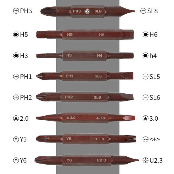 Valley Tua Vít Bộ Dụng Cụ Gia Đình 19 Trong 1 Đa Năng Ratchet Phillips Torx Lục Giác Tua Vít