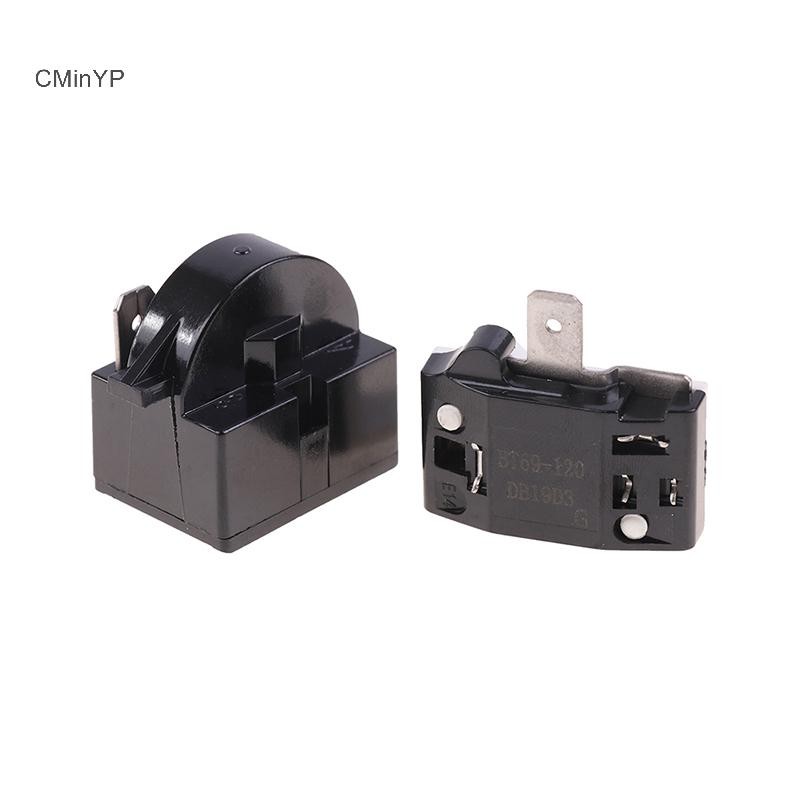 Cminyp 2 Rơle khởi động PTC QP2-4.7 và Bảo vệ quá tải 6750C-0005P cho tủ lạnh. Vinh Quang