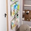 Giá đỡ trưng bày sách ảnh DAYBREAK, kệ treo tường cho sách, lưu trữ tạp chí đọc sách cho trẻ em phía sau cửa