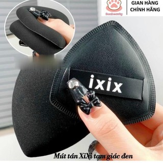 SET 02 mút tán Xi Xii Mút Tam Giác Đen mút trang điểm mềm mại hình giọt nước  tiện dụng