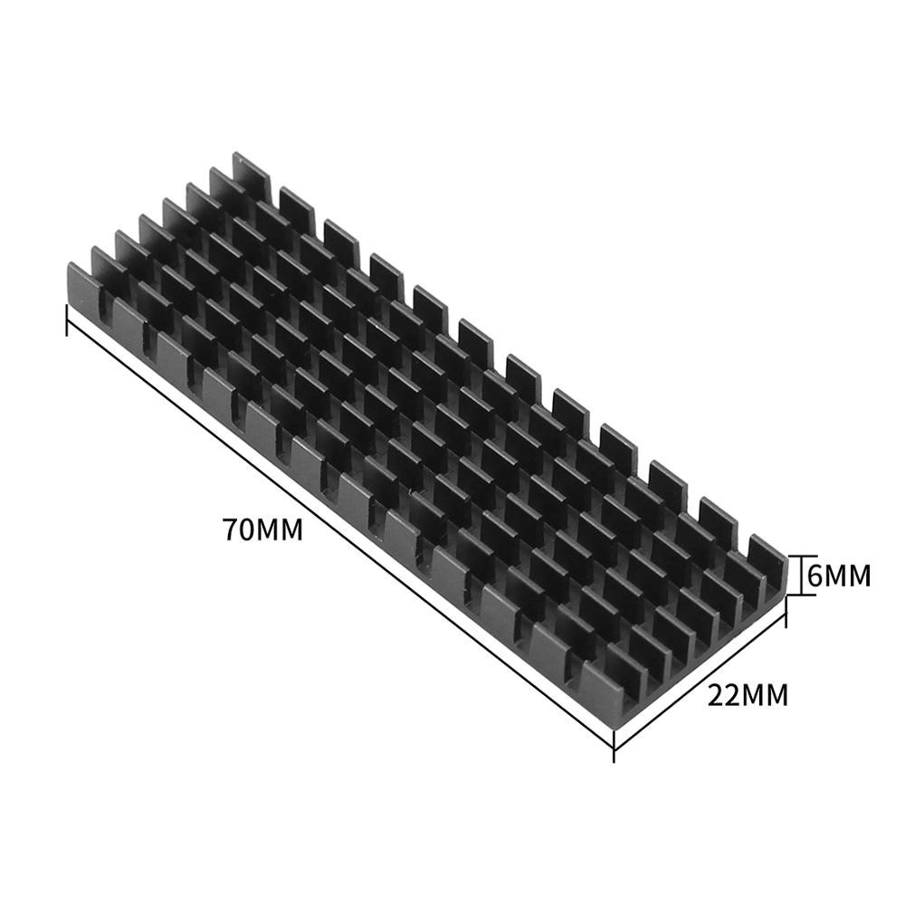 Jmt 3mm / 6mm Độ Dày Tấm Tản Nhiệt Cho NVME NGFF M.2 2280 PCI-E SSD
