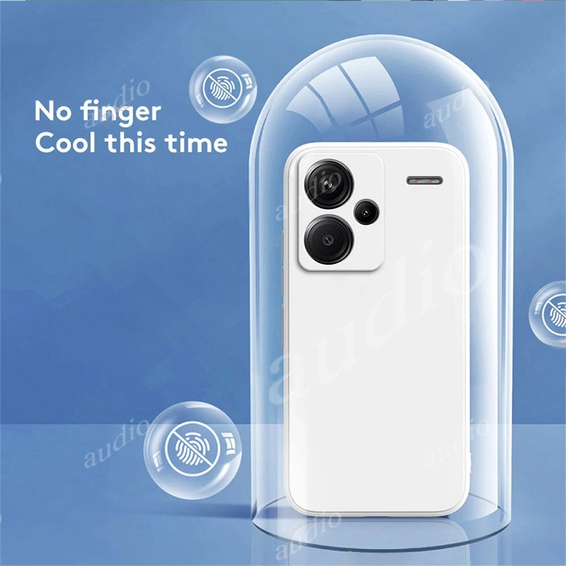 Dành Cho Redmi Note 13 Pro Plus Pro + Pro + 5G 2024 Ốp Lưng Silicon Lỏng Vuông Chính Hãng Cho Redmi Note13 Pro + Note13Pro + 5G Vỏ Chống Sốc Ốp lưng Silicon Lỏng TPU Chính Hãng