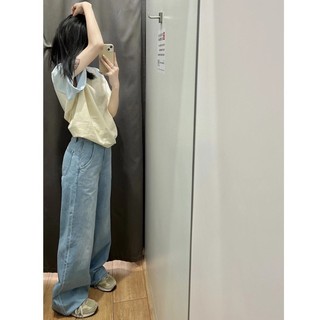 Áo thun nữ phông vải cotton form rộng tay lỡ