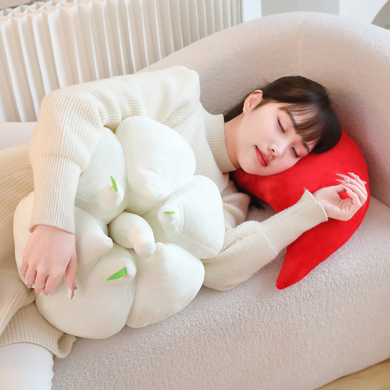 Rytanda Ớt cà tím đồ chơi sang trọng Búp bê tỏi dễ thương Gối mềm rau củ Gối ngủ Quà tặng sinh nhật cho bạn gái, Quà tặng trẻ em, Đồ trang trí nhà cửa