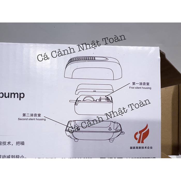 Máy Sủi Oxy Siêu Êm Sobo 1102 1 Vòi 3,5w Cho Bể Cá Cảnh