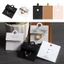 DAYBREAK 50 Chiếc Nhẫn Bao Bì Boardcard, Giấy Kraft DIY Trang Sức Hiển Thị Thẻ, Phụ Kiện Trang Trí Sáng Tạo Đồ Dùng Đóng Gói Doanh Nghiệp Nhỏ Treo Nhãn Móc Chìa Khóa