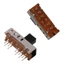 NOTE1 5 Công Tắc Chuyển Đổi, Chuyển Đổi 5 Mm 4 Vị Trí Micro Trượt Công Tắc, Mini SS-24E01 10P 2P4T Dọc Micro Switch