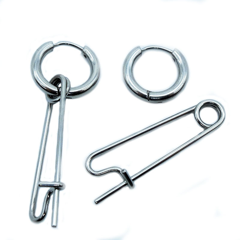 Khuyên Tai Unisex Inox Tròn Trơn Charm Rời Hình Khuyên Kim Băng Kajuri ...