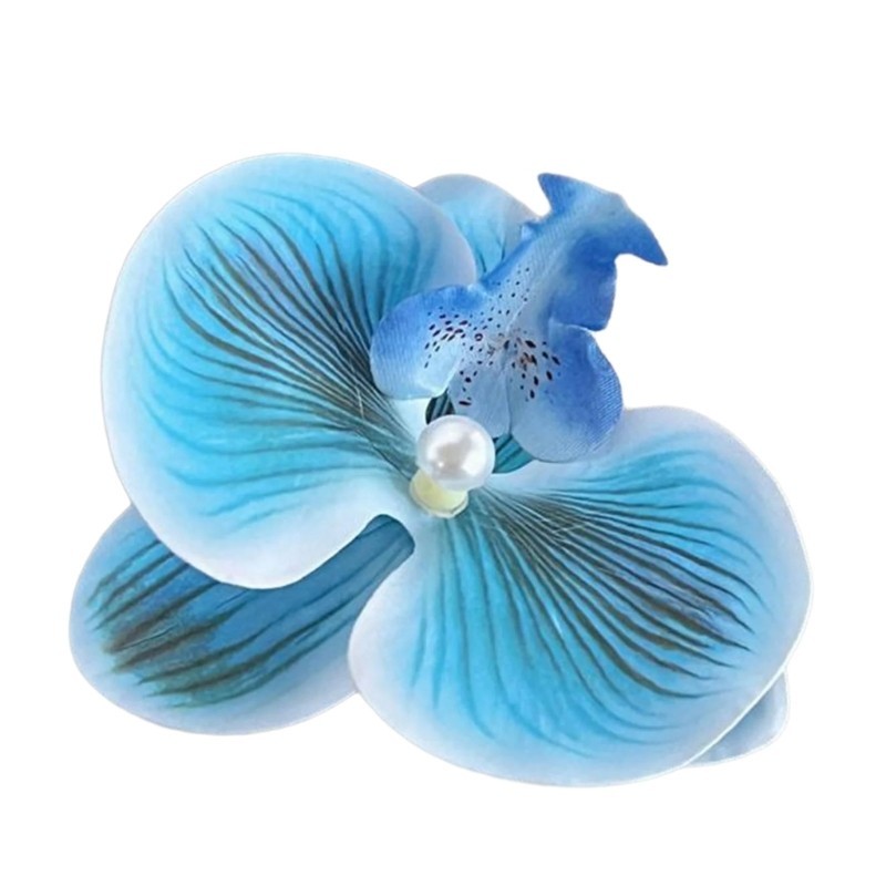 Barrette hoa lớn acrylic - Kẹp tóc ngọt ngào và độc đáo