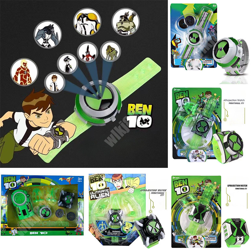 Đồng hồ Omnitrix Ben 10 Heatblast Way Big Benwolf Ditto Alien Viewer ...