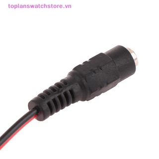 Toplanswatchstore 5 Chiếc Điện Nam Nữ Cáp 12V Cắm Adapter Đầu Nối Cáp Cho Camera Quan Sát Cắm 5.5 * 2.1mm VN