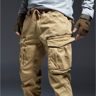 Quần Jogger túi hộp chiến thuật VANCENI_ Military Tactical Pants For Man