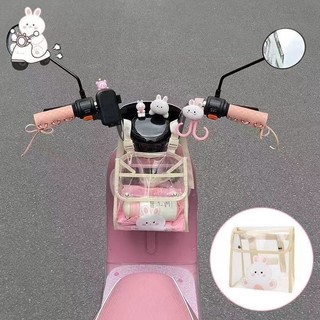 Túi Treo Giỏ Xe Dễ Thương chống thấm nước thông dụng Túi treo trước để xe máy túi đựng pin xe đạp điện khóa đôi