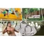 GIÁ RẺ 1 Bộ Móc neo treo tường, với 4 ốc vít Túi cát Yoga Phụ kiện tập thể dục xoay Móc xoay, Móc trần bằng thép không gỉ hạng nặng bền bỉ