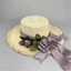PCF * Vintage Christening Mũ Phong Cách Pháp Mũ Chống Nắng Cho Nữ Thoáng Khí Mùa Hè Rơm Mũ Chống Nắng Chụp Ảnh Mũ Đội Đầu Đi Biển
