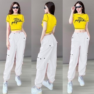 Quần thể thao jonger túi hộp chất thô trẻ trung năng động tập Zumba, Shuffle Dance, aerobic...