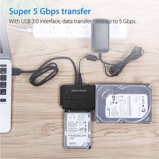 3IN1 USB to IDE SATA For Zilkee Ultra Recovery Converter Adapter Sets UK Plug