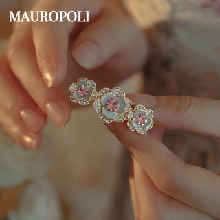 Mauropoli [Sẵn Sàng] Cổ Tích Moscow ~ Cổ Tích Pháp Kẹp Tóc Nhỏ Kẹp Bên Mini Kẹp Mùa Xuân Nữ Kẹp Tóc Gãy Phụ Kiện Tóc