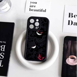 Ốp Lưng Cho OPPO A18 A38 A58 A78 A98 A17 A16 A16K A16E A53 A33 A32 A74 A95 A54 A55 4G A72 A73 5G F19 F9 F11 Reno 6 Lite Pokémon Tím Gengar Bìa Mềm