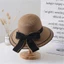 YRBWD Nữ Mũ Chống Nắng, Mũ Nơ Ngư Dân Có Thể Gập Lại Thời Trang, Mũ Rơm Mùa Hè Thường Ngày Du Lịch Đi Biển Mũ
