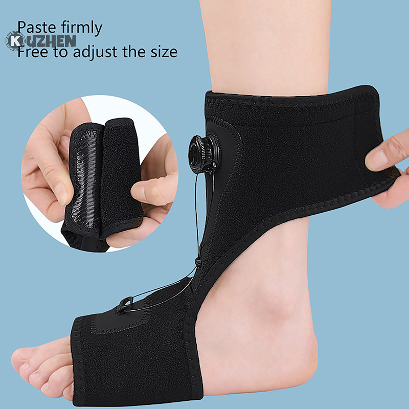 Kuzhen Có Thể Điều Chỉnh Plantar Fasciitis Chân Ban Đêm Nẹp Chỉnh Hình Nẹp Thắt Lưng Co Giãn HOT