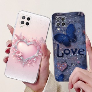 Ốp điện thoại Cho Samsung Galaxy A42 M42 5G SM-A426B SM-A4260 SM-M426B Ốp điện thoại Silicon Mềm Hình Bướm Hoa Phổ Biến