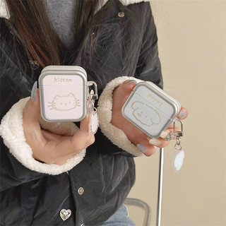 Mèo con và chó con cho Airpods 1 / 2 3 Pro Pro Pro2 Airpods4