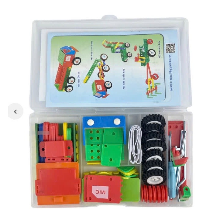 [ MIC ] Bộ Lắp Ghép Kỹ Thuật Lớp 4 và 5 Chuẩn Bộ GD&ĐT - Bộ Lắp Ráp Kỹ Thuật 38 Chi Tiết Lớp 4-5
