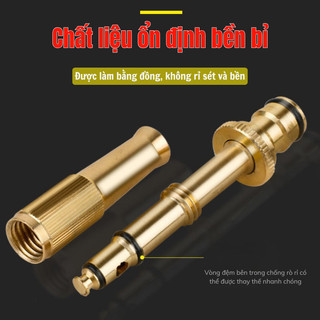 Vòi Xịt Tăng Áp Rửa Xe Tưới Cây IKEA MAMA Vòi Xịt Nước Đa Năng Làm Vườn Lực Nước Mạnh 5m/10m/15m/20m