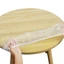 BORAGETE 10 Chiếc Khăn Trải Bàn Dùng Một Lần, Vỏ Bàn PE Dày Vuông Tròn, Phụ Kiện Nhà Bếp Miệng Co Giãn Chống Mỡ Để Bàn Bảo Vệ Trang Trí