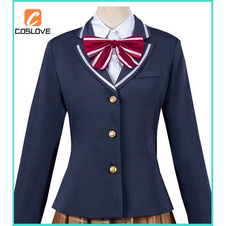 Anime Thiên Thần Tiếp Theo Cửa Xẻ Tà Tôi Thối Mahiru Shiina Cosplay Trọn Bộ Trang Phục Trường Đồng Phục Phù Hợp Với Cô Gái Đầm Dự Tiệc Trang Phục Hàng Ngày