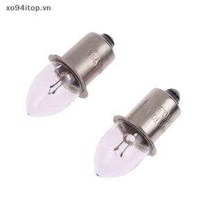 Xoitop P13.5S Bóng Đèn Thay Thế 2.4V–7.2V 0.4A–0.75A Đế Phong Cách Cũ, Đèn Pin, Đèn Làm Việc VN