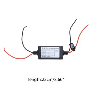 Charmantcc1 24V sang 12V Dây Thiết Bị Đầu Cuối Khối Bước Xuống Bộ Chuyển Đổi 1 5A Cho Xe Trúc