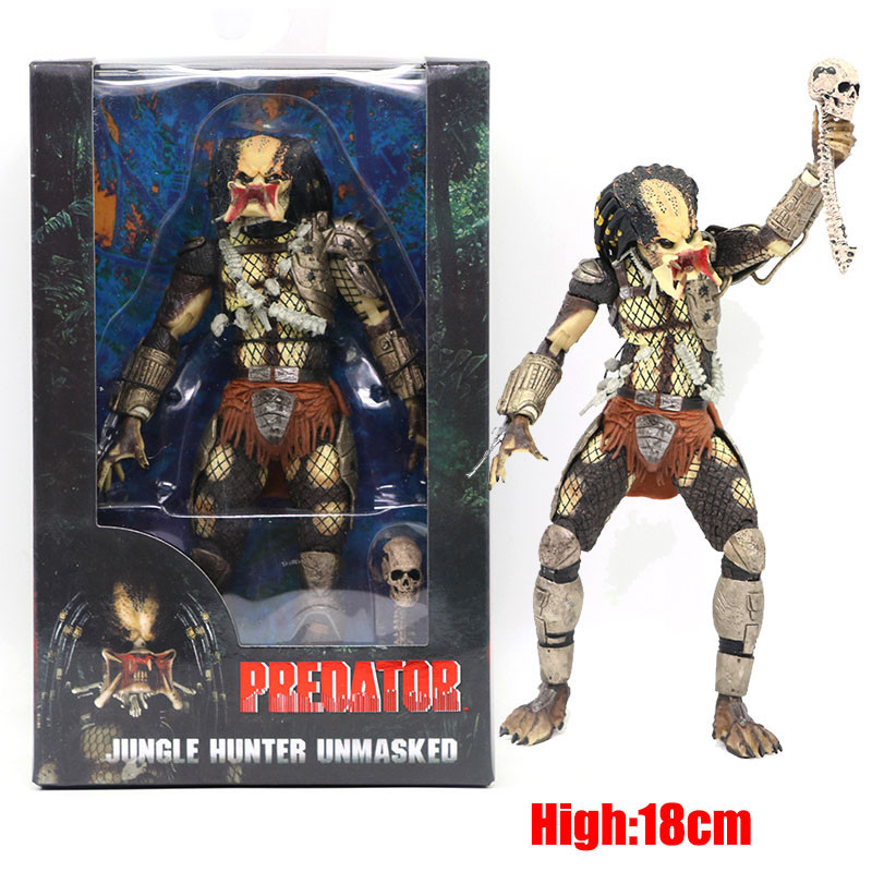 Figma Predator Neca Alien Neca Predator Articulado Nhân Vật Hành Động Đồ Chơi Mô Hình