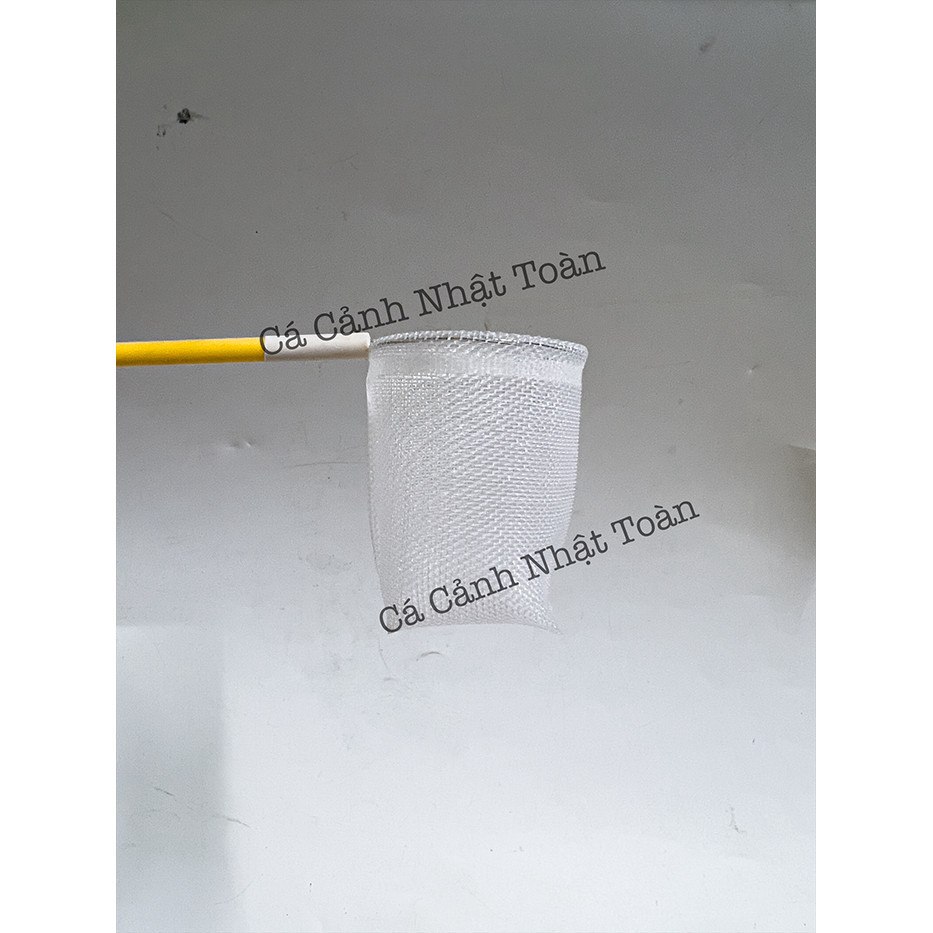 Vợt Vợt Tép Lưới Nano Định Hình (Không Gập Lưới, An Toàn Cho Tép) Dài 32cm