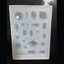 Flgo Epoxy Khuôn Silicon Hình Kim Cương - Đựng Đồ Handmade & Trang Sức