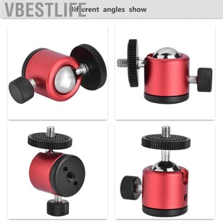 VBESTLIFE Đầu bóng xoay 360 Vít 1/4 cho chân máy ảnh DSLR Đầu đứng Ballhead