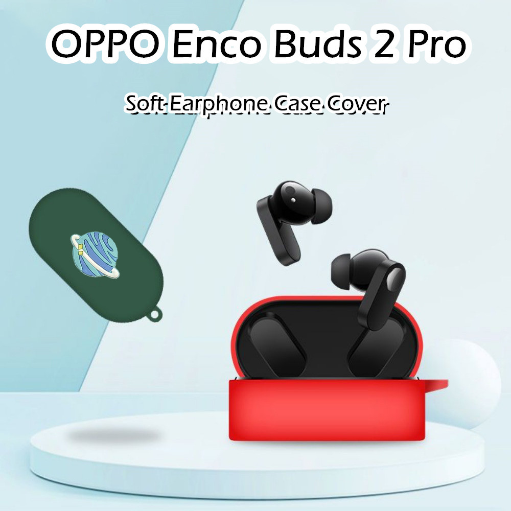 [Ngôi sao tương lai] Dành cho Ốp lưng OPPO Enco Buds 2 Pro Họa tiết hoạt hình đơn giản Vỏ tai nghe silicon mềm