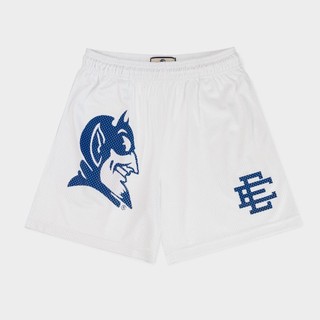 Eric Emanuel Thương hiệu hợp thời trang EE Quần short thông thường Quần bóng rổ Mỹ Chạy bộ thể thao Quần lưới bóng đá rộng