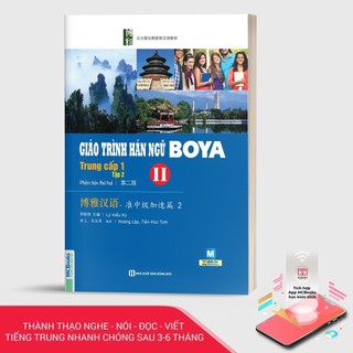 Sách - Giáo trình Hán ngữ Boya trung cấp 1 tập 2 - MCbooks