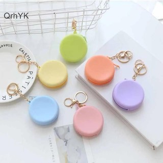 Nhà Máy Thời Trang Màu Kẹo Silicon Mini Tròn Đựng Đồng Xu Ốp Lưng Ví Đựng Tiền Xu Nữ Bé Gái Thời Trang Ví Đựng Tiền Xu Dây Kéo Ví Dành Cho Trẻ Em Nữ QrhYK