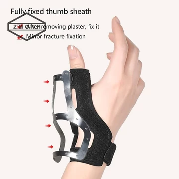 Zmonh Nẹp cổ tay bong gân với bộ ổn định ngón tay cái Unisex Viêm gân Kích hoạt ngón tay cái Nẹp viêm khớp Nẹp ngón tay cái Kích hoạt tay cái * mới