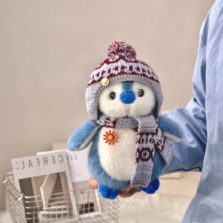 Búp Bê Chim Cánh Cụt Nhỏ Sang Trọng Đồ Chơi Dễ Thương Giường Búp Bê Gối Ngủ Ragdoll Trẻ Em Bé Gái Quà Tặng Sinh Nhật