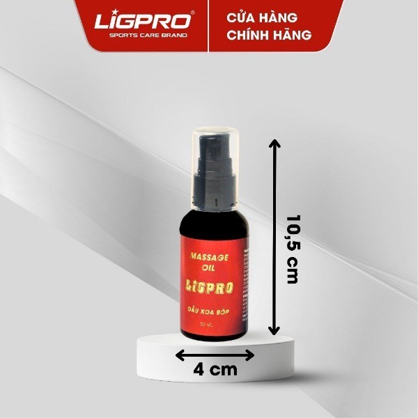 Dầu nóng xoa bóp LIGPRO 50ml dạng xịt thảo dược Từ công thức của y học cổ truyền giảm đau vận động thethaochinhhang