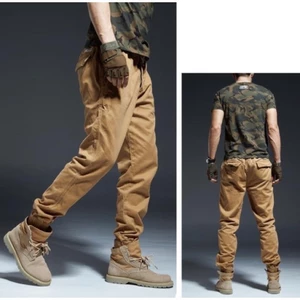 Quần Jogger vải dày VANCENI_Men Military Tactical Joggers